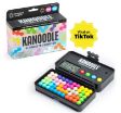 Η ανοιχτή θήκη του Kanoodle Ultimate Champion 3084 με το ενσωματωμένο ψηφιακό χρονόμετρο και τα 500 puzzles.