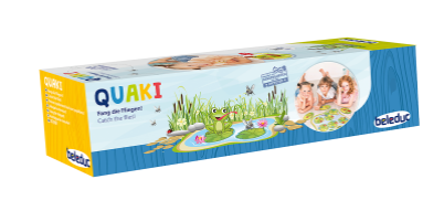 Εικόνα της Beleduc 22619 Quaki - Εκπαιδευτικό Παιχνίδι με Βατραχάκια & Χρώματα