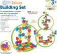 Η πίσω όψη της συσκευασίας του Learning Resources LER9162 Gears! Gears! Gears! Deluxe Building Set.