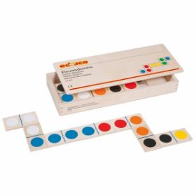 Εικόνα της Educo-Ξύλινο Ντόμινο Χρωμάτων