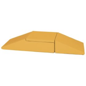 Ο διπλός πορτοκαλί βατήρας Nathan 387489 ενωμένος με Velcro σε χώρο ψυχοκινητικής.