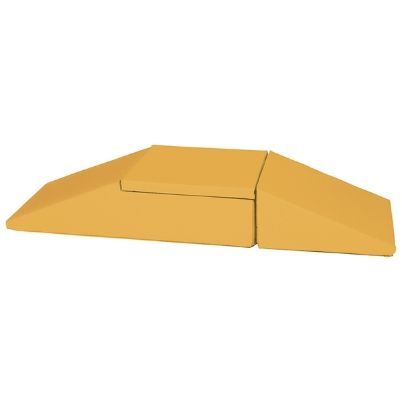 Ο διπλός πορτοκαλί βατήρας Nathan 387489 ενωμένος με Velcro σε χώρο ψυχοκινητικής.