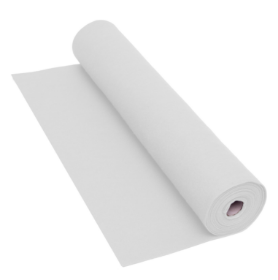Το Ρολό Τσόχας Άσπρο 5mx45cm, 160 g/m² 42FY16 για ατελείωτες δημιουργίες, σε λευκό φόντο.