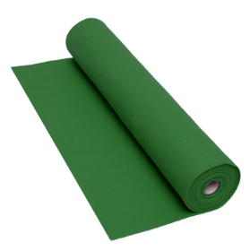 Το Ρολό Τσόχας Πράσινο 5mx45cm, 160 g/m² 42FY11 για ατελείωτες δημιουργίες, σε λευκό φόντο.