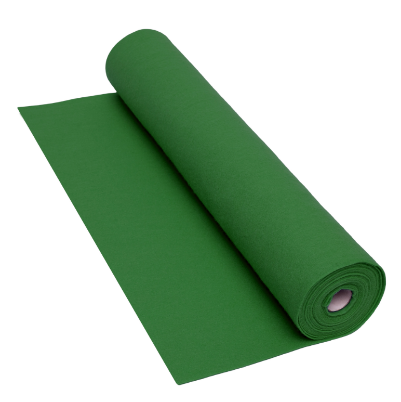 Το Ρολό Τσόχας Πράσινο 5mx45cm, 160 g/m² 42FY11 για ατελείωτες δημιουργίες, σε λευκό φόντο.