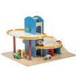 Εικόνα της 90559 Educo Ξύλινο Γκαράζ με Ασανσέρ & Αυτοκινητάκια Εκπαιδευτικό Παιχνίδι