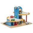 Εικόνα της 90559 Educo Ξύλινο Γκαράζ με Ασανσέρ & Αυτοκινητάκια Εκπαιδευτικό Παιχνίδι
