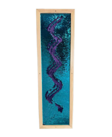 Εικόνα της 82479 MyPauze - Μεγάλο Αισθητηριακό Πάνελ Τοίχου με Πούλιες Μπλε (100 x 30 cm)