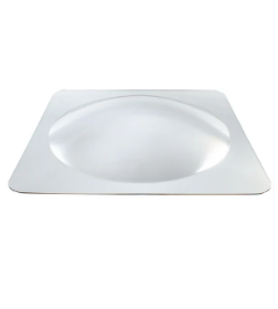 Ο γιγάντιος κυρτός καθρέπτης Dome Panel (50x50 cm) 82294 MyPauze, σε λευκό φόντο.