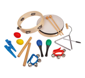 Εικόνα της 82457 MyPauze - Μουσικό Σετ 16 Οργάνων Ρυθμού με Τσάντα Μεταφοράς