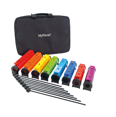Εικόνα της 82454 MyPauze - Φορητό Μεταλλόφωνο με Αποσπώμενες Μπάρες & 4 Ζεύγη Μπαγκέτες