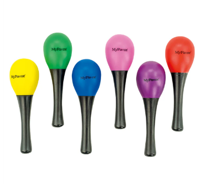 Εικόνα της 82439A MyPauze - Πολύχρωμη Μαράκα για Μουσική Αγωγή (1 Τεμάχιο)