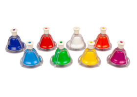 Εικόνα της 82360 MyPauze - Σετ 8 Πολύχρωμα Επιτραπέζια Κουδούνια (Rainbow Bells)