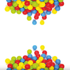 Εικόνα της King Kids BL110004 King Ball 90mm - Mega Σετ 500 Τεμαχίων για Μεγάλους Παιδότοπους
