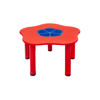 Εικόνα της King Kids KM1200K Τραπέζι Sandy Σχήμα Μαργαρίτα - Κόκκινο Τραπέζι Αισθητηριακού Παιχνιδιού