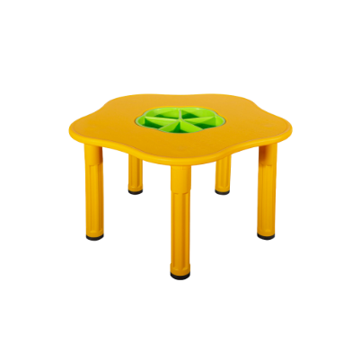 Εικόνα της King Kids KM1200S Τραπέζι Sandy Σχήμα Μαργαρίτα - Κίτρινο Τραπέζι Αισθητηριακού Παιχνιδιού