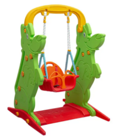 Εικόνα της King Kids KS9063Y Μονή Κούνια Comfort - Λαχανί Παιδική Κούνια