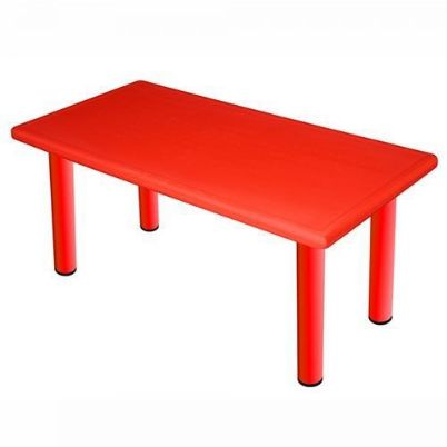 Εικόνα της King Kids KT1100K King Table - Κόκκινο Παιδικό Τραπέζι με Μεταλλικά Πόδια
