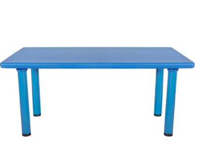 Εικόνα της King Kids KT1100M King Table - Μπλε Παιδικό Τραπέζι με Μεταλλικά Πόδια