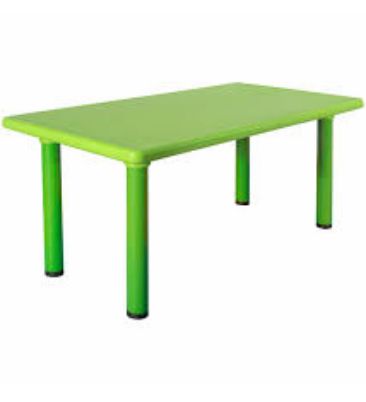 Εικόνα της King Kids KT1100Y King Table - Πράσινο Παιδικό Τραπέζι με Μεταλλικά Πόδια