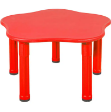 Εικόνα της King Kids PM1300K Τραπέζι Μαργαρίτα - Κόκκινο Παιδικό Τραπέζι Δραστηριοτήτων