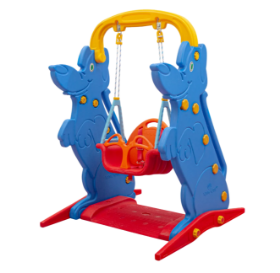 Εικόνα της King Kids KS9063M Μονή Κούνια Comfort - Μπλε Παιδική Κούνια