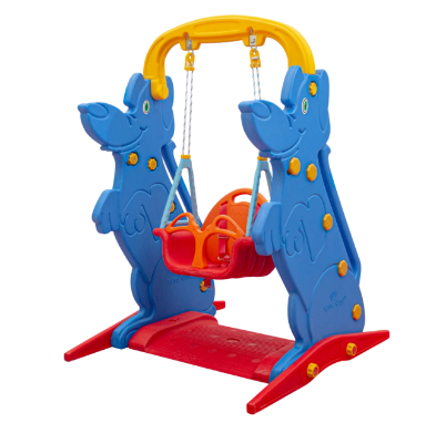 Εικόνα της King Kids KS9063M Μονή Κούνια Comfort - Μπλε Παιδική Κούνια