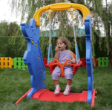 Εικόνα της King Kids KS9063M Μονή Κούνια Comfort - Μπλε Παιδική Κούνια