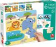 Εικόνα της Παζλ Βιότοποι Ζώων (6 Habitat Puzzle) – Goula 1110100762